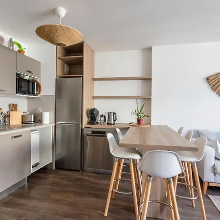Saint-ouen - Simone Veil 1bdr By B'your Apartment