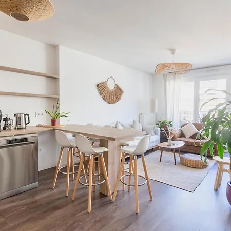 Saint-ouen - Simone Veil 1bdr By B'your Apartment Saint-Ouen (Seine-Saint-Denis)